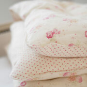 Roses and Sweetpeas on Cream Linen - Image 7