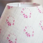 Wreath ~ Rose on Cream Linen - Image 5
