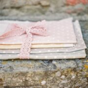 Polka ~ Pale Pink Icing on Cream * - Image 3
