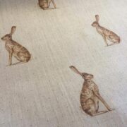 Mr Hare ~ on Stone Linen - Image 3
