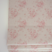 Millie ~ Powder Pinks on Cream Linen or Ivory Linen - Image 7
