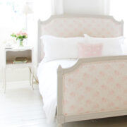 Millie ~ Powder Pinks on Cream Linen or Ivory Linen - Image 6
