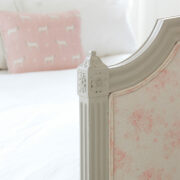 Check ~ Pink Small or Large on Cream Linen - Image 4