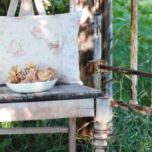 Millie ~ Antique Nudes on Cream Linen - Peony & Sage