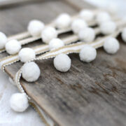 Beautiful Ivory Pom Poms ~ £14.95pm FREE P&P - Image 2