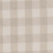 Check (Small) ~ Dove on Cream Linen - Image 2