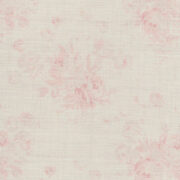 Millie ~ Powder Pinks on Cream Linen or Ivory Linen - Image 2