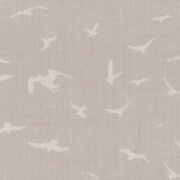 Seagulls ~ LARGE Gustavian Grey on Ivory Linen - Image 2