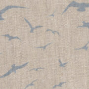 Seagulls (Tiny) ~ Old Blue on Stone Linen - Image 3