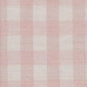 Check ~ Pink Small or Large on Cream Linen - Image 2