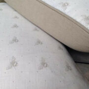 Just Bees ~ Colourways Dove or Swedish Grey on Cream Linen - Image 3