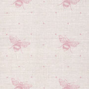 Just Bees ~ Blush Pink on Ivory Linen - Image 2