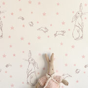 Girls Room 4 Rabbit All Star Pink Nursery Collection - Image 5