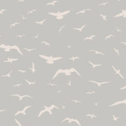 Seagulls Wallpaper in Powder - Image 2