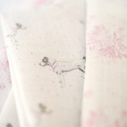Jack's Gone Dotty ~ Pink on Cream Linen - Image 2