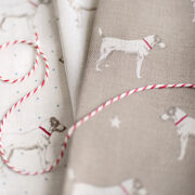 Jack All Star ~ Mole on Oatmeal Linen Union - Image 4