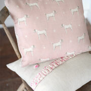 Jack All Star ~ Pink Icing on Cream Linen - Image 2