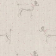 Jack's Gone Dotty ~ Pink on Cream Linen - Image 3
