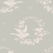 Birdsong Wallpaper in Powder - Image 2