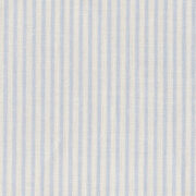 Skinny Pinstripe ~ Pale Blue on White Linen - Image 2