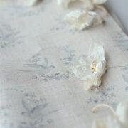 Birdsong (Large or Small) ~ Rain on Stone Linen - Image 2