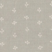 Little Sprigs ~ Stone Grey Background on Ivory Linen - Image 2