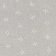 Little Sprigs ~ Seamist Blue Background on Ivory Linen - Image 2