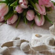 Birdsong (Large) ~ Heavy Rain Background on Stone Linen - Image 2