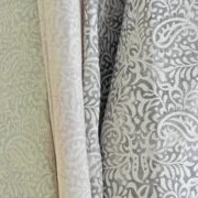 India ~ Faded Blue Green on Stone Linen - Image 3