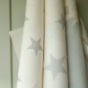 All Stars (Large) ~ Gustavian Grey Positive on Ivory Linen - Image 2