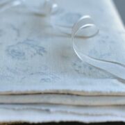 Charlotte ~ Cloud on New White Linen - Image 2
