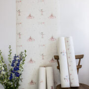 Mrs Mouse Goes Camping Wallpaper - Image 2