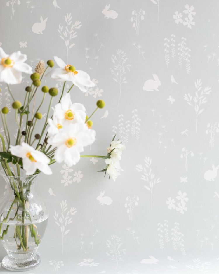 Summertime Wallpaper in Powder