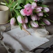 Hip Hop Wallpaper in Gustavian Grey On White - Image 4