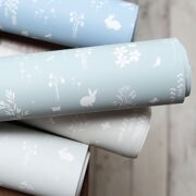 Summertime Wallpaper in Powder - Image 4