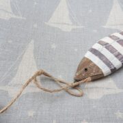 Yacht Club ~ Heavy Rain on Stone Linen - Image 3