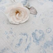 Charlotte Grande ~ French Shutter Blue on Stone Linen - Image 2