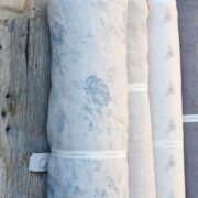 Charlotte Grande ~ French Shutter Blue on Stone Linen - Image 3