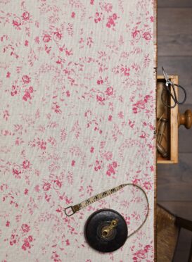 Lydia ~ Cherry on Stone Linen