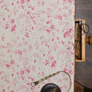 Lydia ~ Cherry on Stone Linen