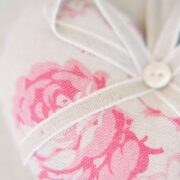 Charlotte Grande ~ Cherry on Stone Linen - Image 5