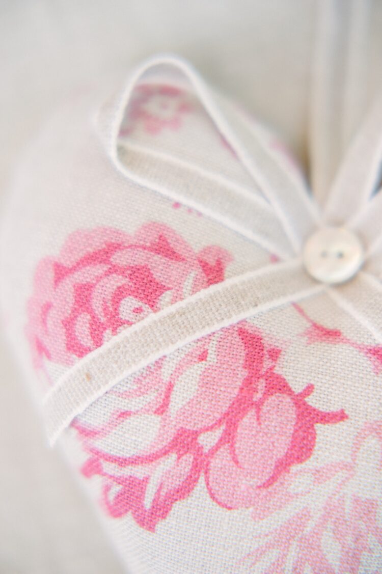 Charlotte Grande ~ Cherry on Stone Linen