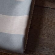 Broadstripe ~ French Shutter Blue on Stone Linen - Image 2