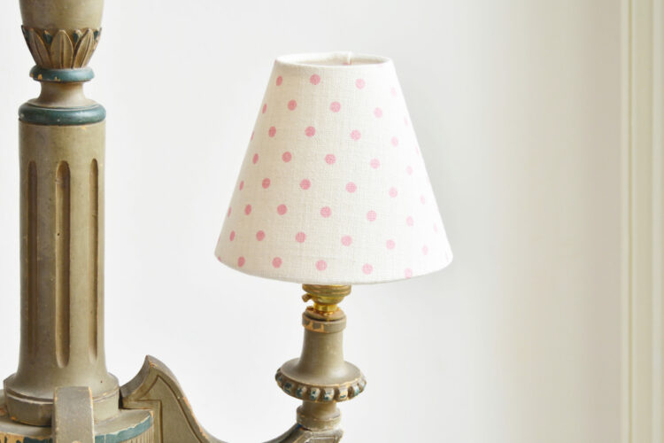 Vintage Spot ~ Apple Rose (From Mathilde & Thyme) on Ivory *