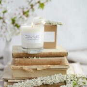 Large Glass Tumbler Candle ~ Rhubarb & Ginger ~ £20.00 ON SALE £14.00 - Image 3