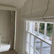 The Capri Stripe ~ Driftwood Grey on Grainsack Linen - Image 5