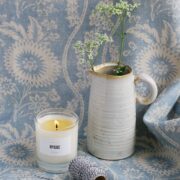 Sienna ~ Weathered Blue On Cream Linen* - Image 3