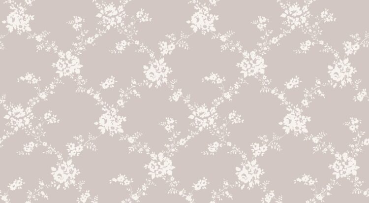 Giardino Gustavian Grey Background Wallpaper