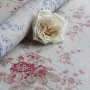 Mia ~ Rouge & Dove on Stone Linen - Image 2