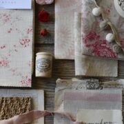 Mia ~ Rouge & Dove on Stone Linen - Image 6